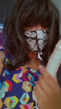 FULL video Of a legal age teenage Ladyboy fucked by a Dildo