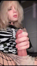 Cute Femboy Cums hot