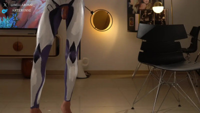 Bella's erotic Sci-Fi art & cum show 💋