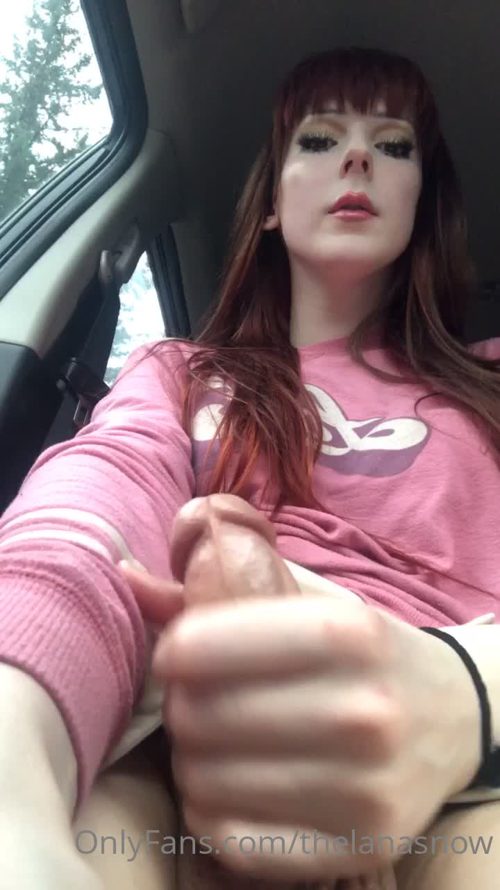 Watch Redhead car masturbation Shemale Porn Videos | TranSexBig.