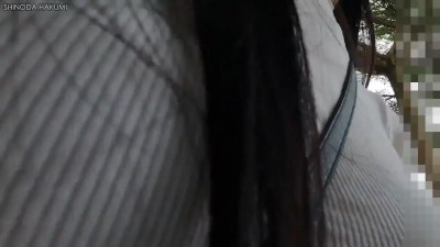 HA70Outdoor tentacle fucking anal cumshot!