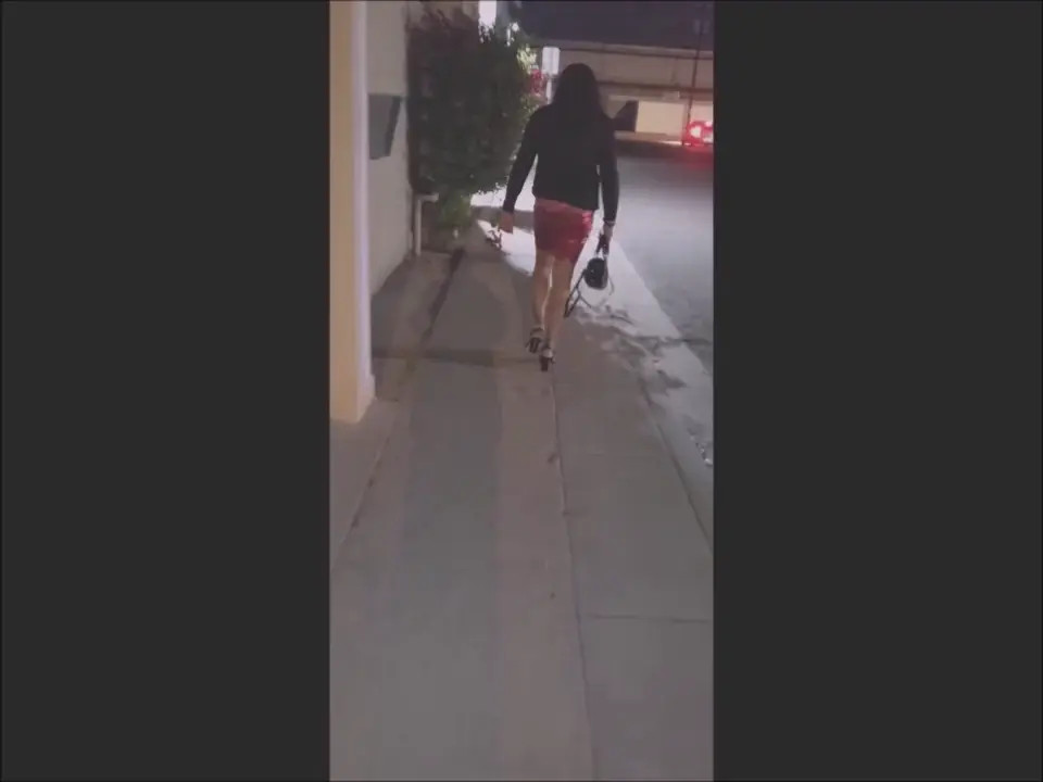 Watch Street Walking as a Hooker near a Adult Theater Shemale Porn Videos | TranSexBig.