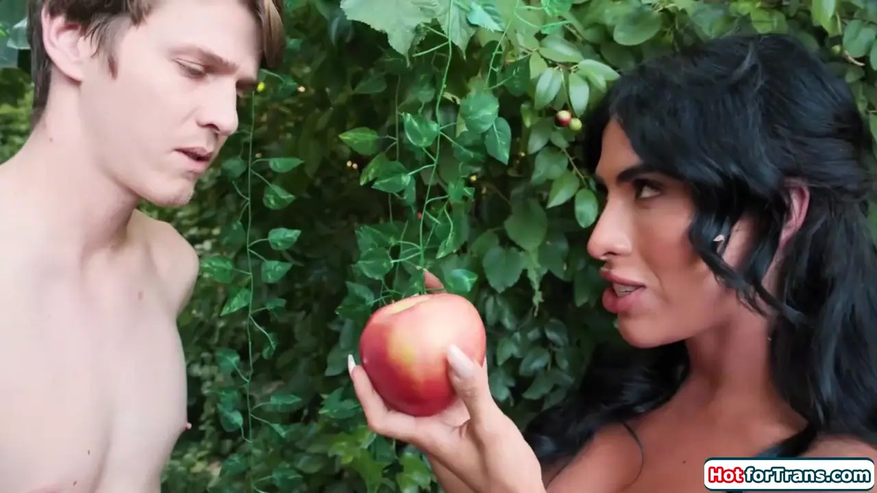 Watch The story of Adam and Eve Trans version Shemale Porn Videos | TranSexBig.