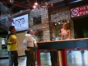 The Bartender Is Real Friendly