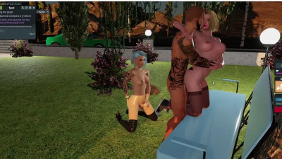 Slut Ceyyda and her slave Eddy ordered a cute Mily. Part 2