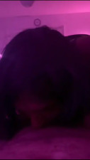 Black sissy doing her job