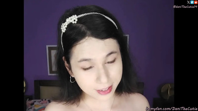 DaniTheCutie seductively instructs you to enjoy her body and fuck her JOI