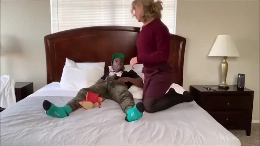 Watch White teen tranny pleasing a black dude Shemale Porn Videos | TranSexBig.