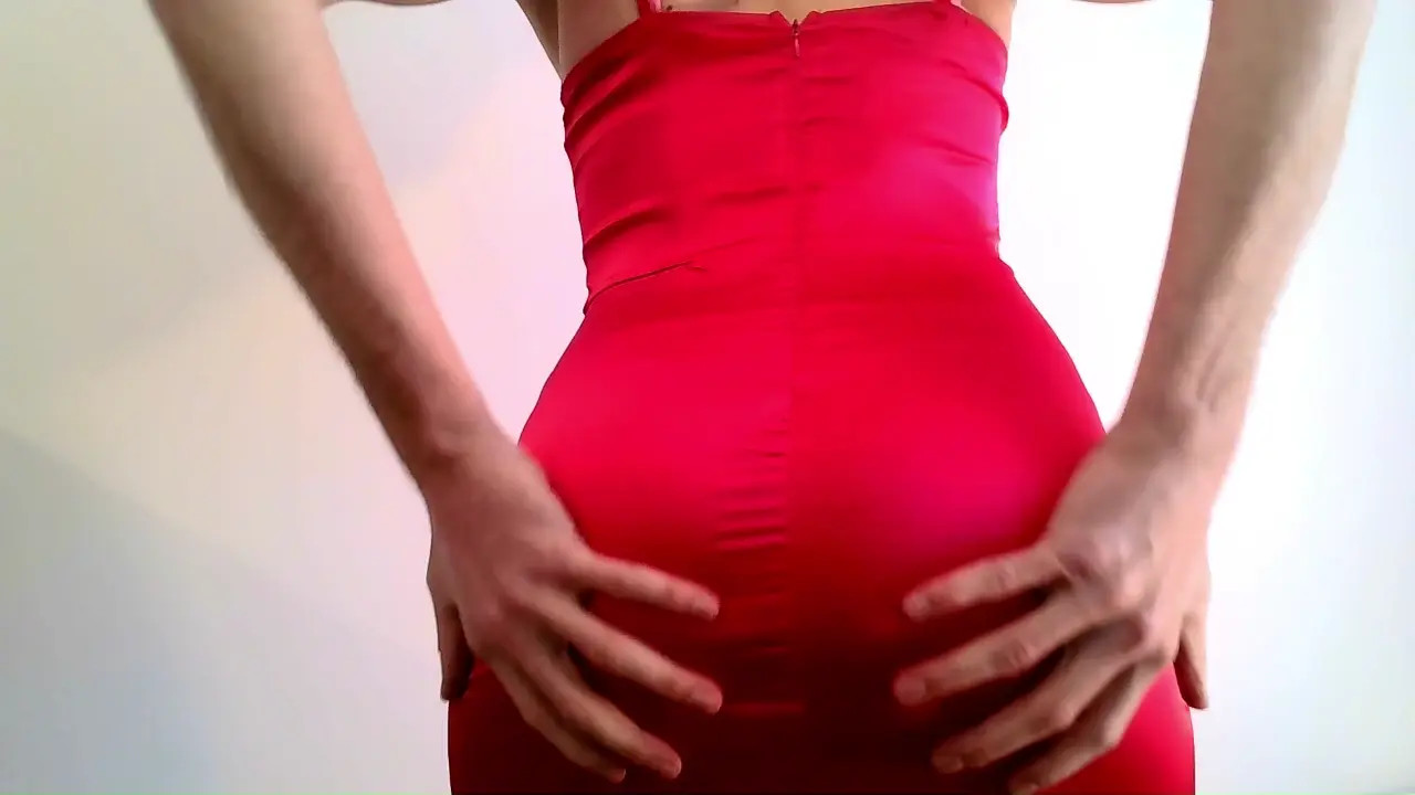 Watch CD in pink satin dress Shemale Porn Videos | TranSexBig.