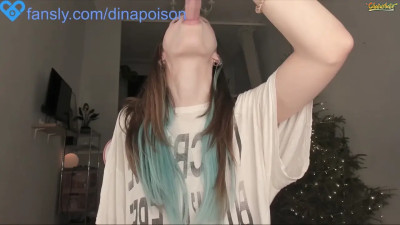 Dina Playing with Her Dick