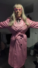 Crossdresser in the pink