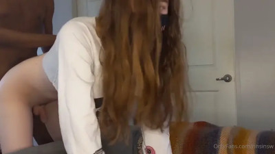 TS Rin being fucked by a black cock