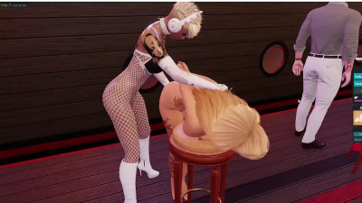 Thresome guests from stream have sex with Milena