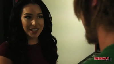 Chanel Santini invites you to her apartment & takes your virginity!