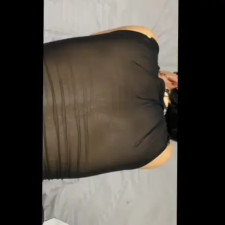 Big ass Trans crossdresser