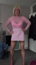Crossdresser Skirt bulge 2