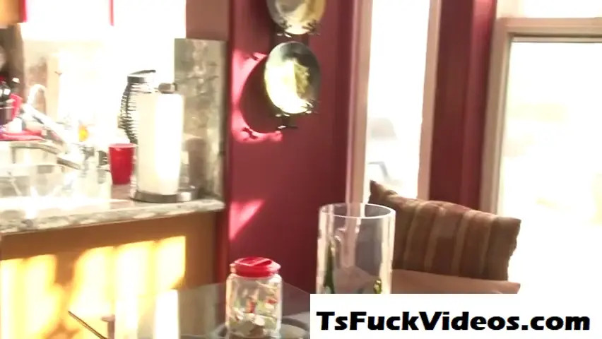 Watch Transgender blonde banged invader’s butt Shemale Porn Videos | TranSexBig.