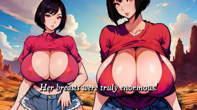 Roadside Futa Ep. 2: Super Muscular Black Futa Reveals the Power of Her 24-Inch BEAST