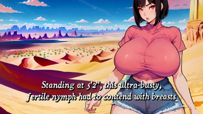 Roadside Futa: The Giant Black Futa Meets her Busty Asian Cow