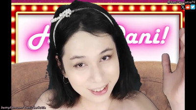 DaniTheCutie gets her ass plugged and vibrated if she answers wrong in a game show
