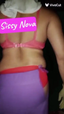 Crossdresser SissyNova97 (webcam model) erotic tease