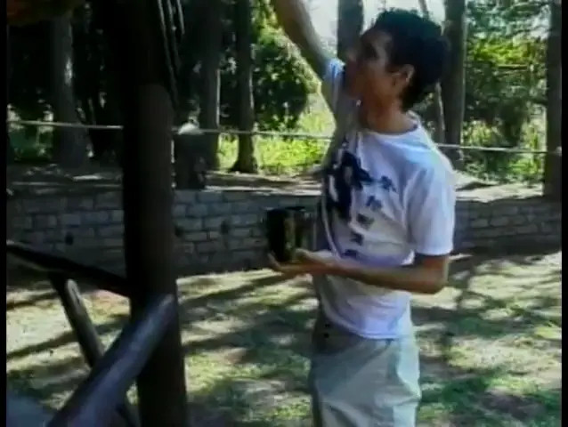 Watch Blonde shemale gets ass licked then fucked outdoors Shemale Porn Videos | TranSexBig.