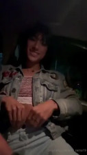 Kim car handjob