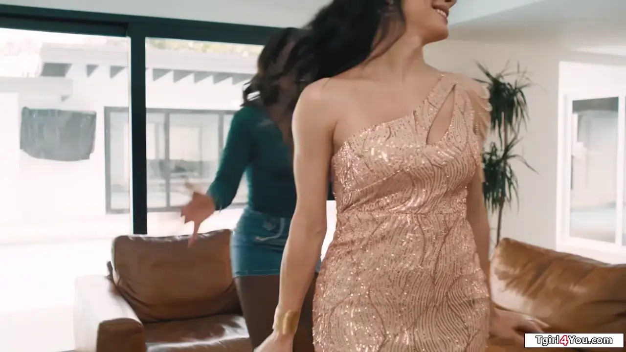 Watch Shemale Ariel Demure lets her ebony bff fuck her right now Shemale Porn Videos | TranSexBig.