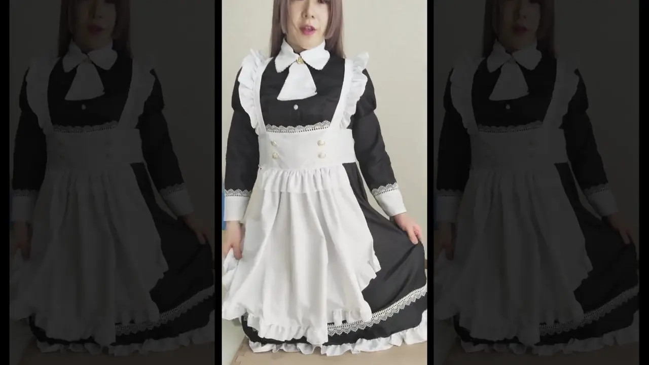 Watch [R18+] Japanese Maid Sissy Masturbation and Cum Cocktail serving Shemale Porn Videos | TranSexBig.