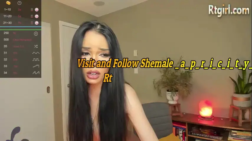 Watch long black haired slim shemale with tattoos and big boobs wanks on webcam Shemale Porn Videos | TranSexBig.
