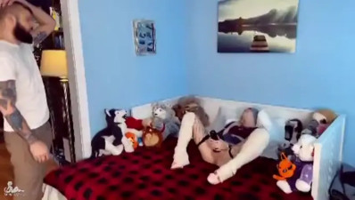 Step Dad fucks ts stepdaughter