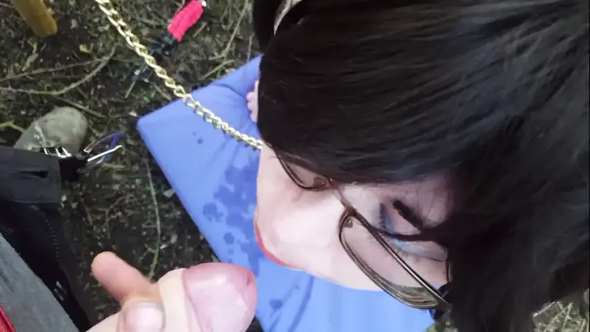 Watch Sissy cd slave Luce gets pissed on and sucks cock Shemale Porn Videos | TranSexBig.