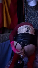 Fucking machine Sissy training