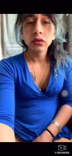 BIG COCK BLUEDRESS Naughty TRANSGirl