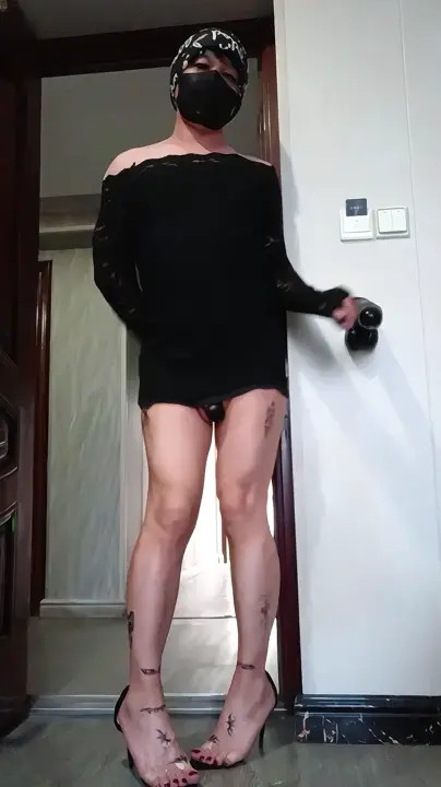 Watch 贱货开门露出秀阳具锁 Shemale Porn Videos | TranSexBig.