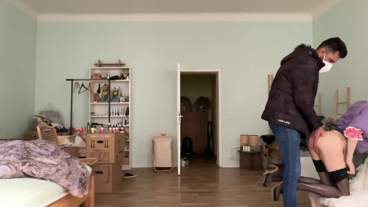 Watch sex with her man Shemale Porn Videos | TranSexBig.
