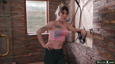Fixed the shower fuck my tgirl neighbors