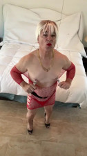 skin tight fishnet slut