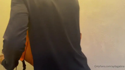 Shemale fucking boy by the pool, in the sauna, and inside the car