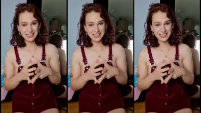 Dildo show and tell - ass to mouth, gapes, extreme deepthroat